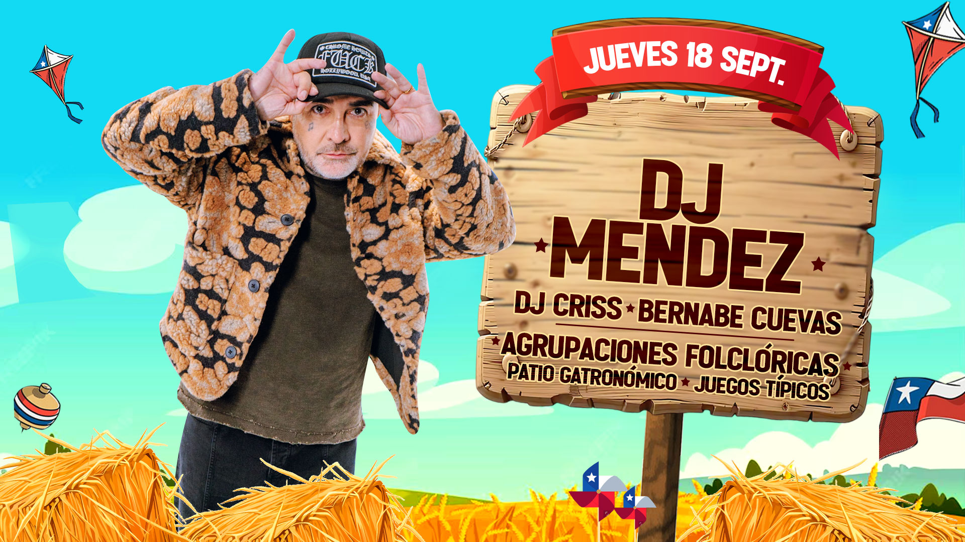 Ambiente de la fonda con música en vivo